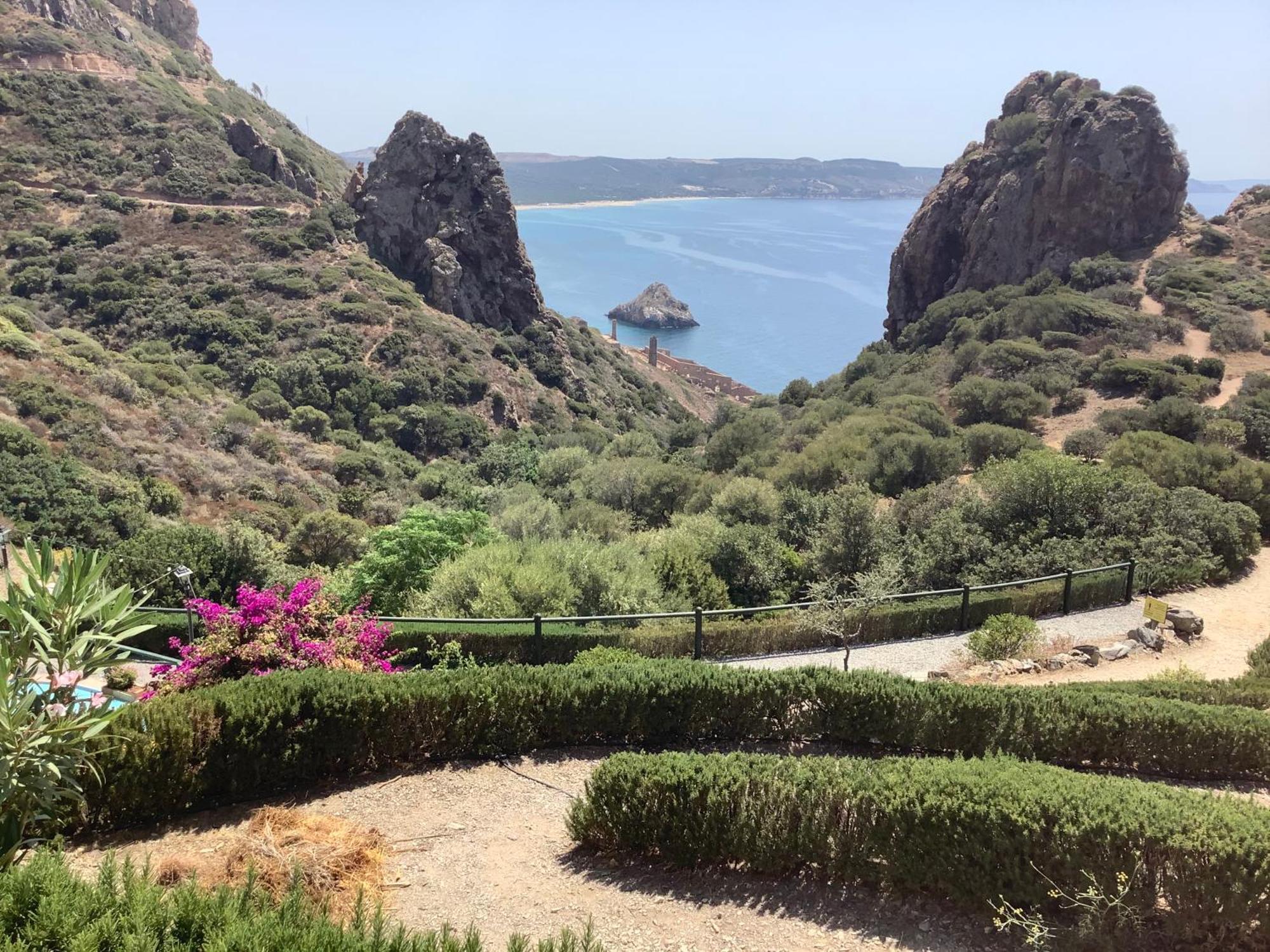 Villa Tramonti Sul Mare Nebida Экстерьер фото