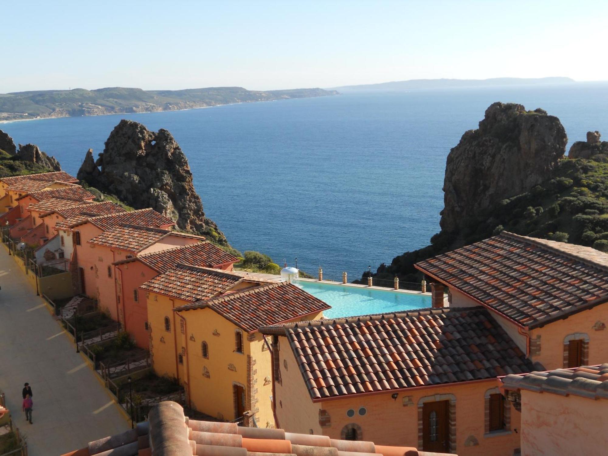 Villa Tramonti Sul Mare Nebida Экстерьер фото