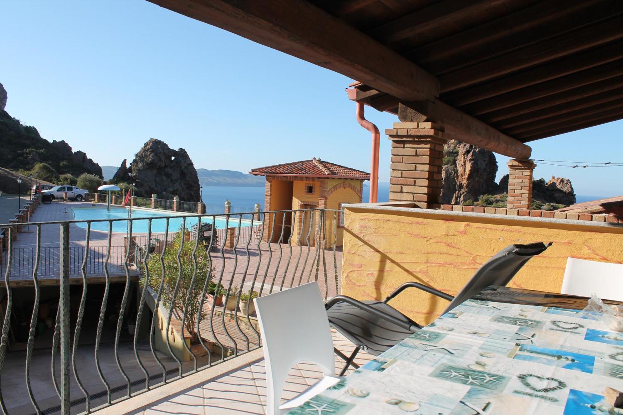 Villa Tramonti Sul Mare Nebida Экстерьер фото